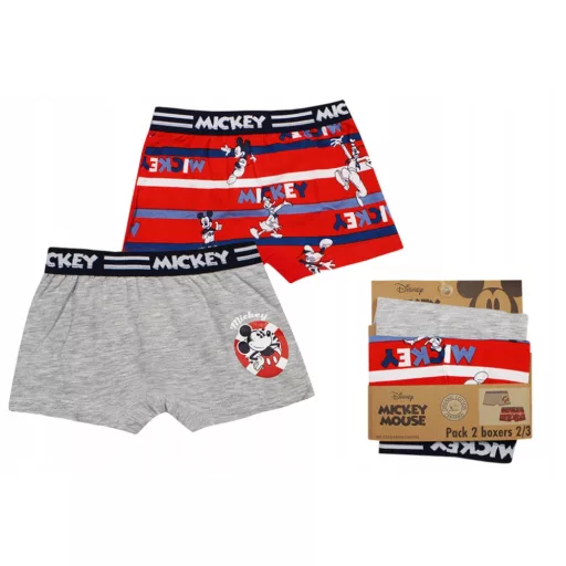 Disney Mickey Motion gyerek boxeralsó 2 darab/csomag 2 - 8 év / 92 - 128 cm