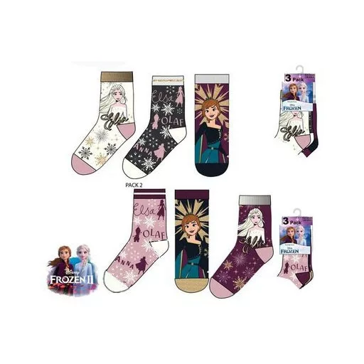Disney Jégvarázs Trio gyerek zokni 23-34