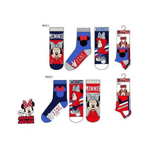 Disney Minnie Stay Cool gyerek zokni 23-34