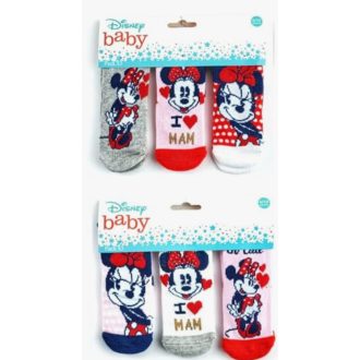 Disney Minnie Love Mam baba zokni 0-12 hó