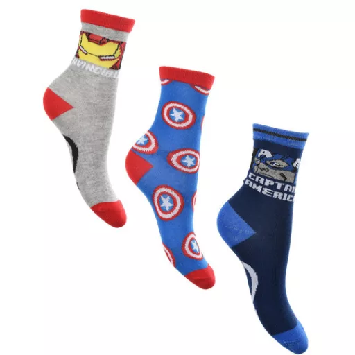 Bosszúállók Shield gyerek zokni 23-34