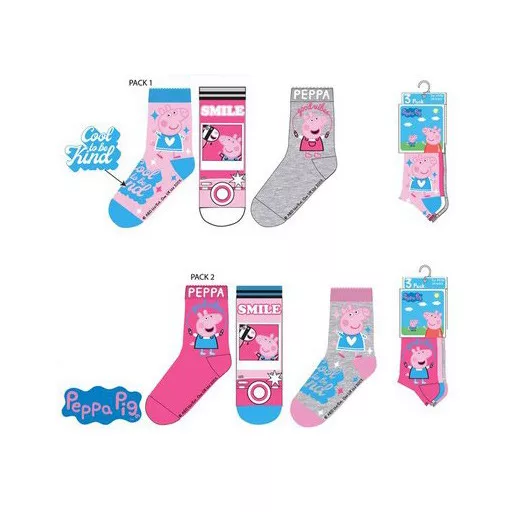 Peppa malac Smile gyerek zokni  23-34