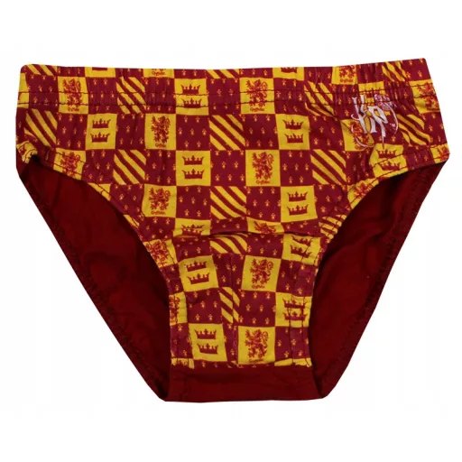 Harry Potter Gryffindor gyerek fehérnemű, alsó 3 darab/csomag 2 - 8 év / 92 - 128 cm