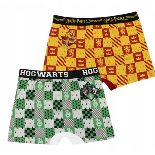 Harry Potter Houses gyerek boxeralsó 2 darab/csomag 6 - 12 év / 116 - 152 cm