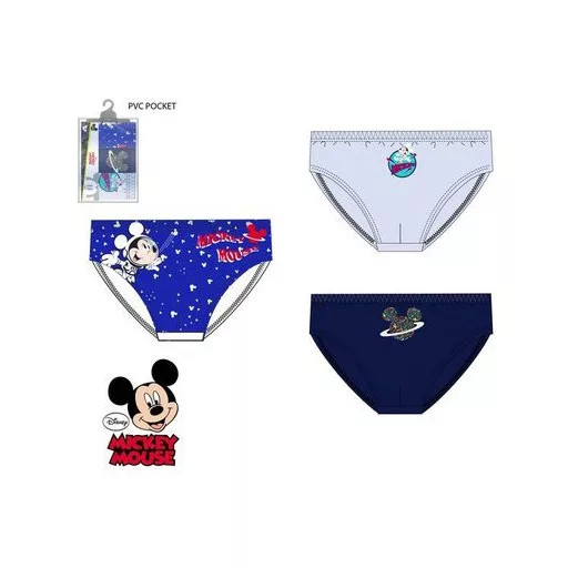 Disney Mickey Space gyerek fehérnemű, alsó 3 darab/csomag 2 - 8 év / 92 - 128 cm