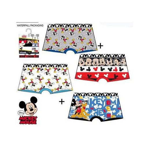 Disney Mickey Joke gyerek boxeralsó 2 darab/csomag 2 - 8 év / 92 - 128 cm