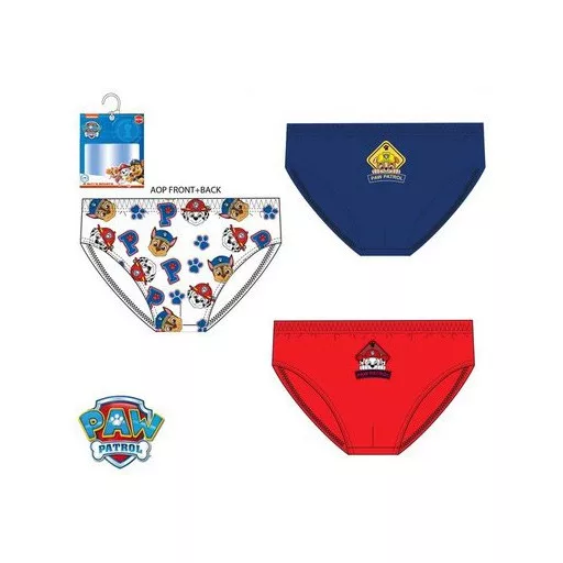Mancs Őrjárat Boys gyerek fehérnemű, alsó 3 darab/csomag 2 - 8 év / 92 - 128 cm