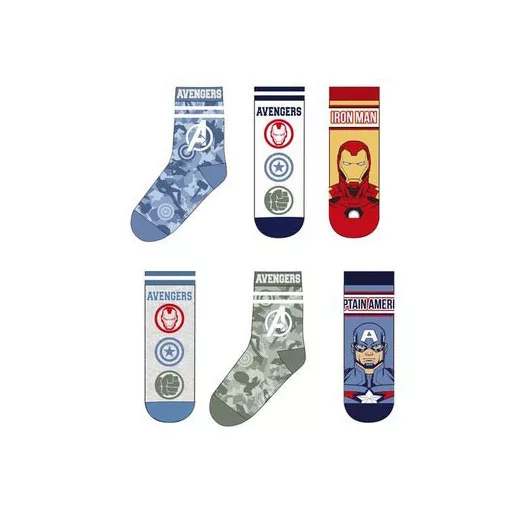 Bosszúállók Legends gyerek zokni 23-34