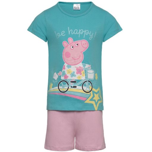 Peppa malac Bike gyerek rövid pizsama 3 - 6 év / 98 - 116 cm