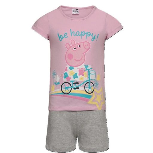 Peppa malac Bike gyerek rövid pizsama 3 - 6 év / 98 - 116 cm