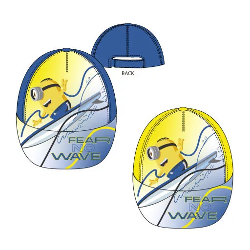Minyonok Wave gyerek baseball sapka 52-54 cm
