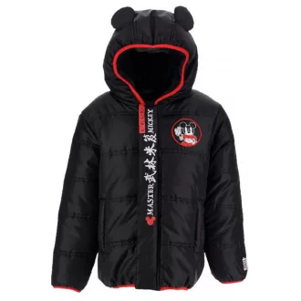   Disney Mickey Black Master gyerek bélelt kabát 3 - 8 év / 98 - 128 cm
