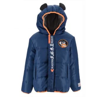   Disney Mickey Blue Master gyerek bélelt kabát 3 - 8 év / 98 - 128 cm