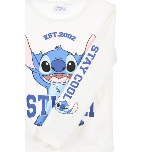 Disney Lilo és Stitch, A csillagkutya Stay Cool gyerek hosszú póló, felső 3 - 8 év / 98 - 128 cm