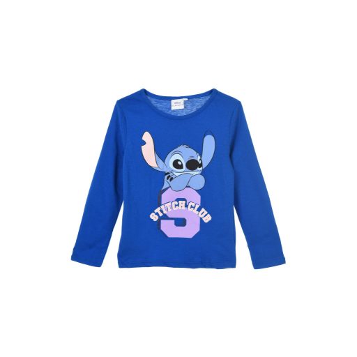 Disney Lilo és Stitch, A csillagkutya Club gyerek hosszú póló, felső 3 - 8 év / 98 - 128 cm