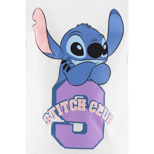 Disney Lilo és Stitch, A csillagkutya Club White gyerek hosszú póló, felső 3 - 8 év / 98 - 128 cm