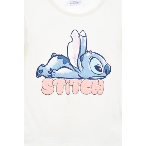 Disney Lilo és Stitch, A csillagkutya Chill White gyerek hosszú póló, felső 3 - 8 év / 98 - 128 cm