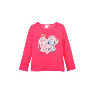   Disney Lilo és Stitch, A csillagkutya Love gyerek hosszú póló, felső 3 - 8 év / 98 - 128 cm