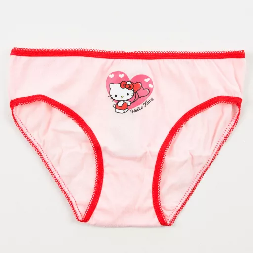 Hello Kitty Hearts gyerek fehérnemű, bugyi 3 darab/csomag 3 - 8 év / 98 - 128 cm