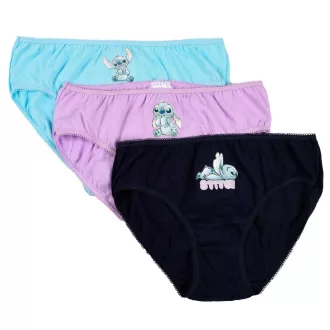   Disney Lilo és Stitch, A csillagkutya Alien gyerek fehérnemű, bugyi 3 darab/csomag 6 - 12 év / 116 - 152 cm