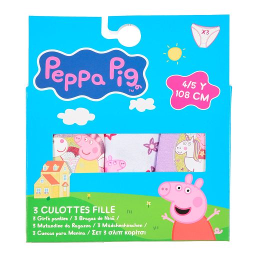 Peppa malac Fairy gyerek fehérnemű, bugyi 3 darab/csomag 3 - 6 év / 98 - 116 cm