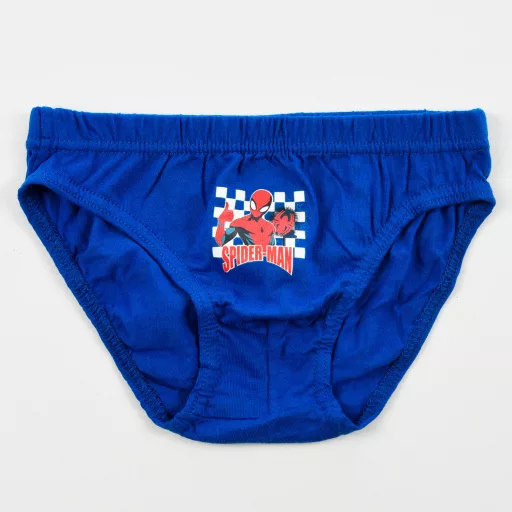 Pókember Checked gyerek fehérnemű, alsó 3 darab/csomag 3 - 8 év / 98 - 128 cm