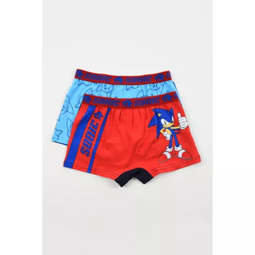 Sonic a sündisznó Face gyerek boxeralsó 2 darab/csomag 3 - 8 év / 98 - 128 cm