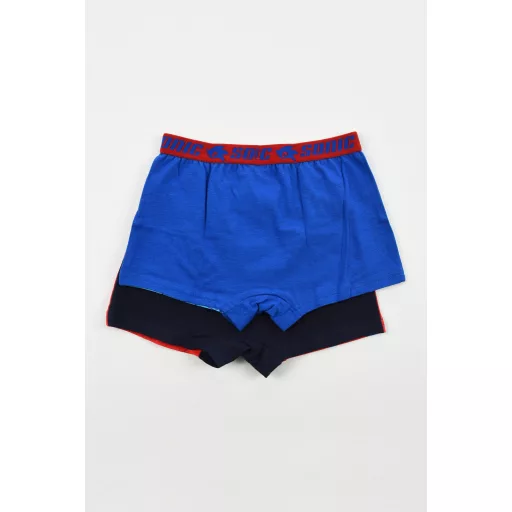 Sonic a sündisznó Face gyerek boxeralsó 2 darab/csomag 3 - 8 év / 98 - 128 cm
