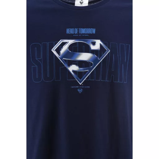Superman Man of Steel férfi rövid póló, felső M