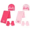 Barbie Pink gyerek sapka + sál + kesztyű szett 52-54 cm