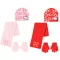 Hello Kitty Bow gyerek sapka + sál + kesztyű szett 52-54 cm