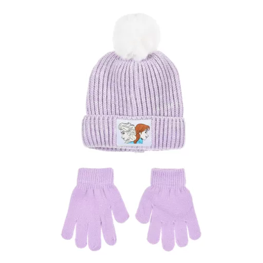 Disney Jégvarázs Sisters gyerek sapka + kesztyű szett 52-54 cm