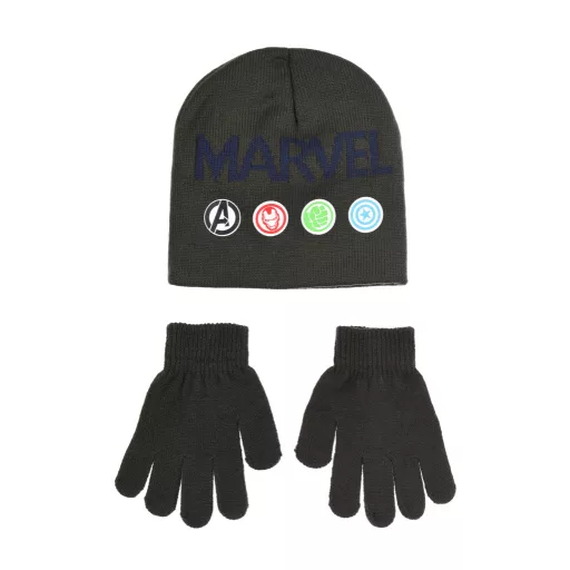 Bosszúállók Marvel gyerek sapka + kesztyű szett 52-54 cm