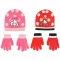 Hello Kitty Cute Dots gyerek sapka + kesztyű szett 52-54 cm