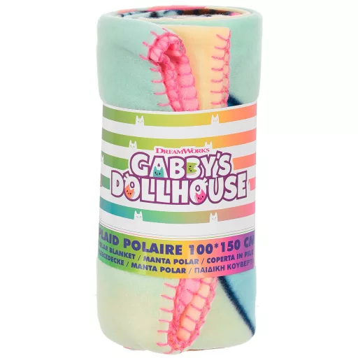 Gabi babaháza Meow Time polár takaró 100x150cm