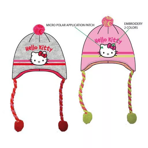 Hello Kitty Stripes gyerek sapka 52-54 cm