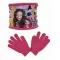 Disney Soy Luna Ritmo gyerek sál, snood + kesztyű szett