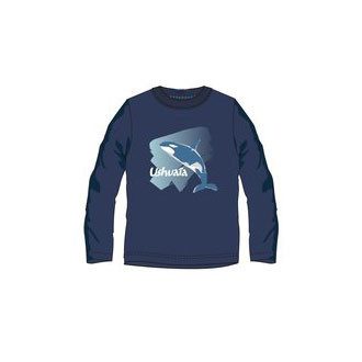 Ushuaia Whale, Bálna férfi otthoni póló S-XXL