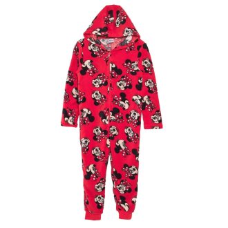   Disney Minnie Red gyerek hosszú pizsama, overál 3 - 8 év / 98 - 128 cm