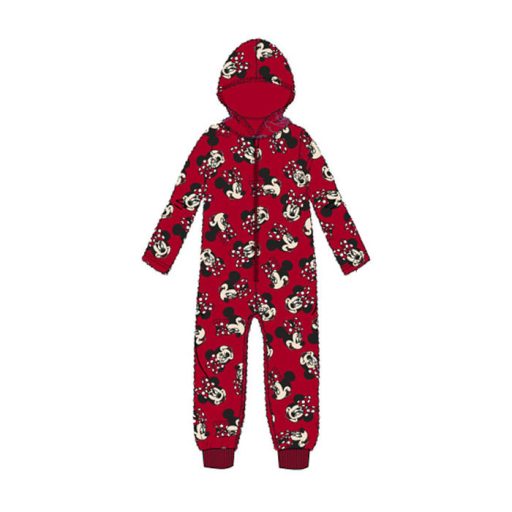 Disney Minnie Red gyerek hosszú pizsama, overál 3 - 8 év / 98 - 128 cm