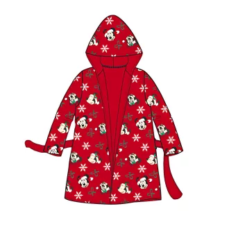   Disney Minnie Red Snow Karácsonyi gyerek köntös 3 - 8 év / 98 - 128 cm