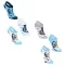 Bluey Blue gyerek titokzokni 23-34