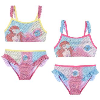   Disney Hercegnők Ariel Bubble gyerek fürdőruha, bikini 3 - 6 év / 98 - 116 cm