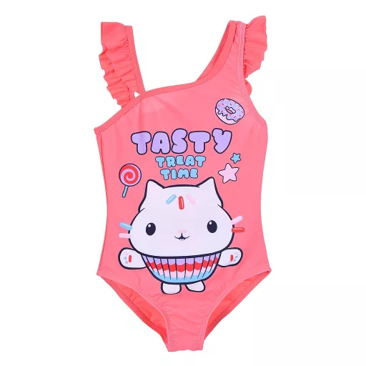 Gabi babaháza Tasty gyerek fürdőruha, úszó 3 - 8 év / 98 - 128 cm