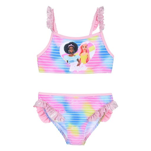 Barbie Rainbow Splash gyerek fürdőruha, bikini 4 - 10 év / 104 - 140 cm
