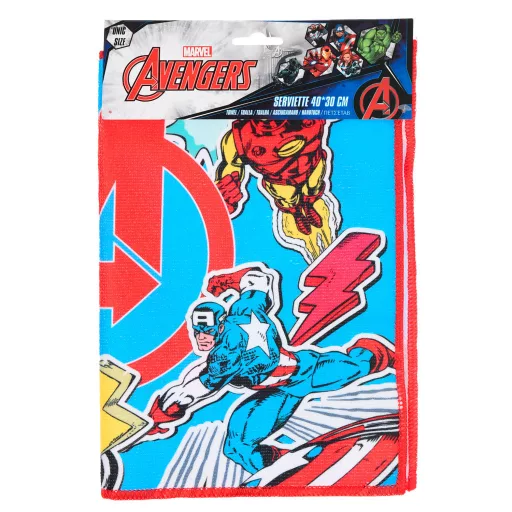 Bosszúállók Vintage kéztörlő, arctörlő, törölköző 40x30 cm