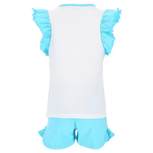 Disney Lilo és Stitch, A csillagkutya Happy Blue gyerek rövid pizsama 3 - 8 év / 98 - 128 cm