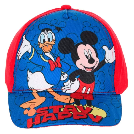 Disney Mickey Stay Happy gyerek baseball sapka 54 cm