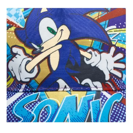 Sonic a sündisznó Ring Runner Blue gyerek baseball sapka 52 cm