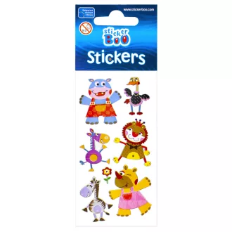 Állatos Hippo matrica ezüst díszítéssel